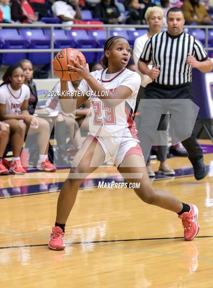 Thumbnail 2 in Granbury vs. Ryan (UIL Basketball 5A Area) photogallery.