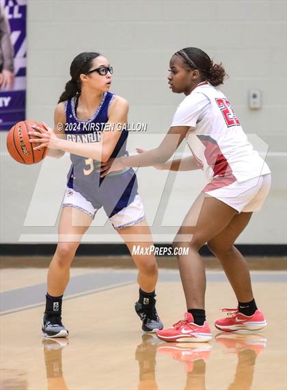 Thumbnail 3 in Granbury vs. Ryan (UIL Basketball 5A Area) photogallery.