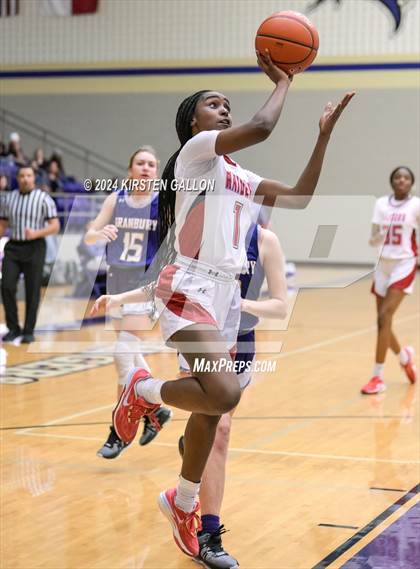 Thumbnail 1 in Granbury vs. Ryan (UIL Basketball 5A Area) photogallery.