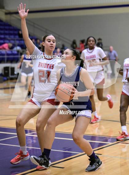 Thumbnail 1 in Granbury vs. Ryan (UIL Basketball 5A Area) photogallery.