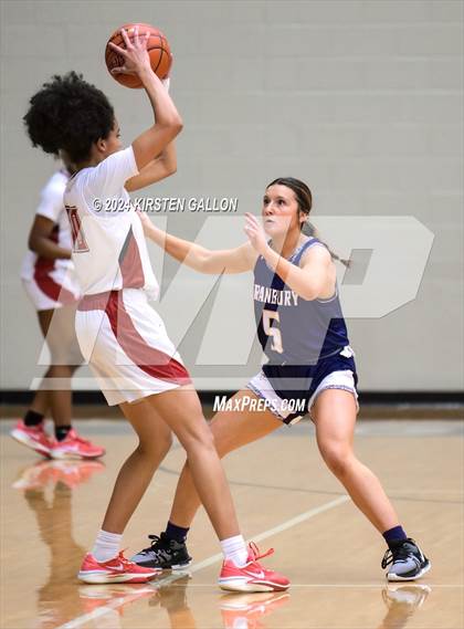 Thumbnail 1 in Granbury vs. Ryan (UIL Basketball 5A Area) photogallery.