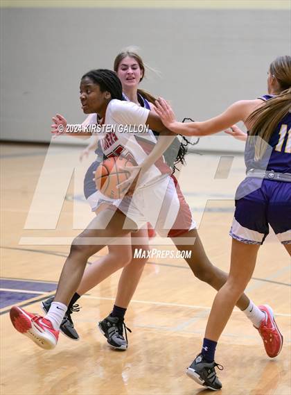 Thumbnail 2 in Granbury vs. Ryan (UIL Basketball 5A Area) photogallery.