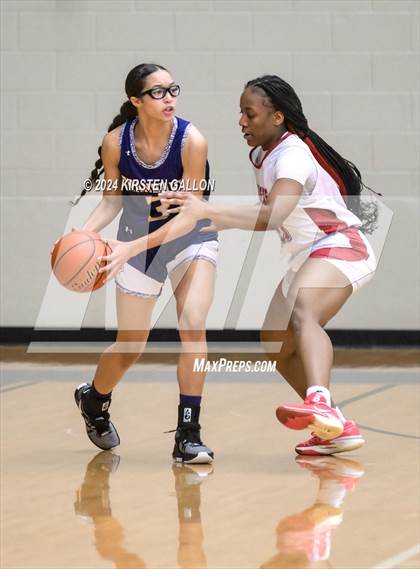 Thumbnail 2 in Granbury vs. Ryan (UIL Basketball 5A Area) photogallery.