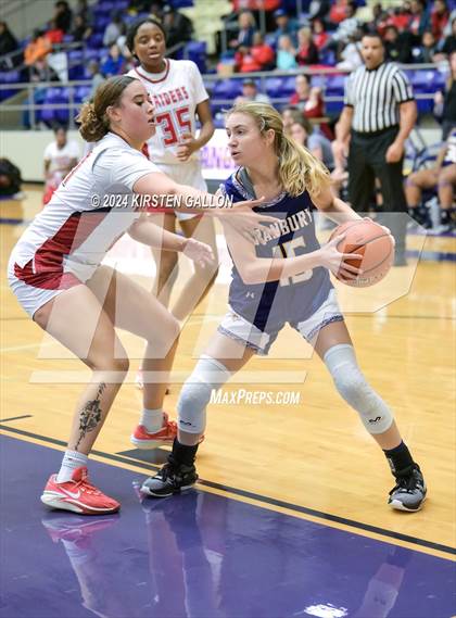 Thumbnail 3 in Granbury vs. Ryan (UIL Basketball 5A Area) photogallery.