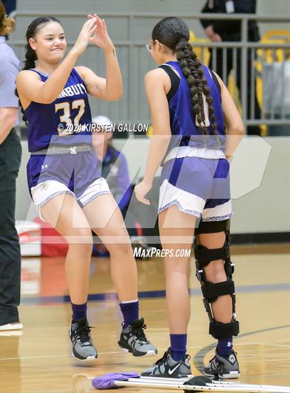 Thumbnail 2 in Granbury vs. Ryan (UIL Basketball 5A Area) photogallery.