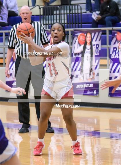 Thumbnail 1 in Granbury vs. Ryan (UIL Basketball 5A Area) photogallery.