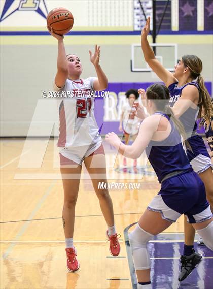 Thumbnail 1 in Granbury vs. Ryan (UIL Basketball 5A Area) photogallery.