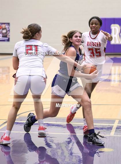 Thumbnail 1 in Granbury vs. Ryan (UIL Basketball 5A Area) photogallery.