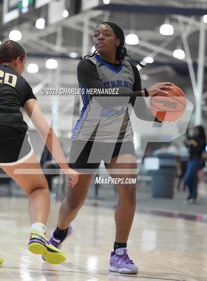 Thumbnail 3 in Jordan vs Shoemaker (Texas Association of Basketball Coaches Showcase) photogallery.