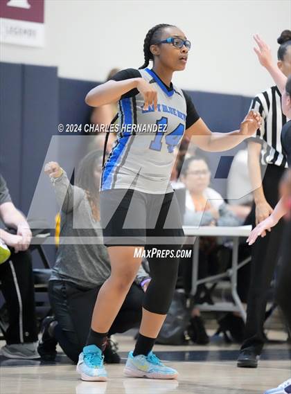 Thumbnail 2 in Jordan vs Shoemaker (Texas Association of Basketball Coaches Showcase) photogallery.