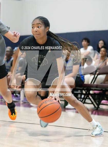 Thumbnail 1 in Jordan vs Shoemaker (Texas Association of Basketball Coaches Showcase) photogallery.