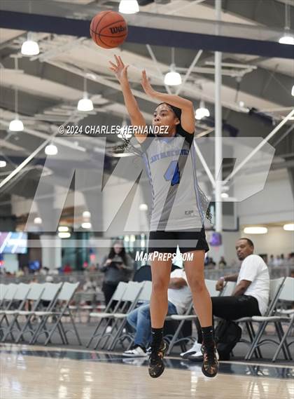 Thumbnail 2 in Jordan vs Shoemaker (Texas Association of Basketball Coaches Showcase) photogallery.