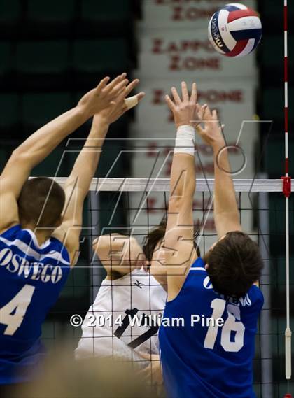 Thumbnail 1 in Oswego vs. Eastport-South Manor (NYSPHSAA Division 2 Pool Play) photogallery.
