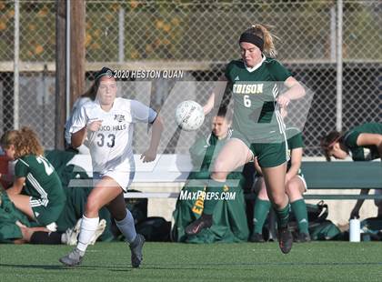 Thumbnail 2 in Edison vs. Trabuco Hills (CIF-SS D1 Playoff) photogallery.