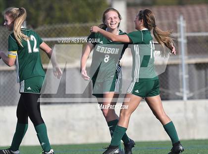 Thumbnail 2 in Edison vs. Trabuco Hills (CIF-SS D1 Playoff) photogallery.