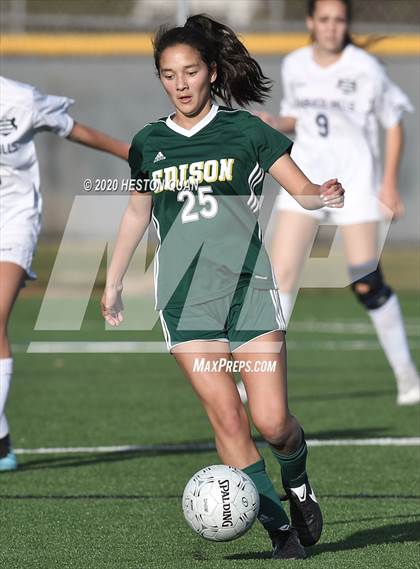 Thumbnail 3 in Edison vs. Trabuco Hills (CIF-SS D1 Playoff) photogallery.