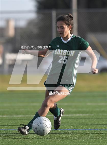 Thumbnail 2 in Edison vs. Trabuco Hills (CIF-SS D1 Playoff) photogallery.