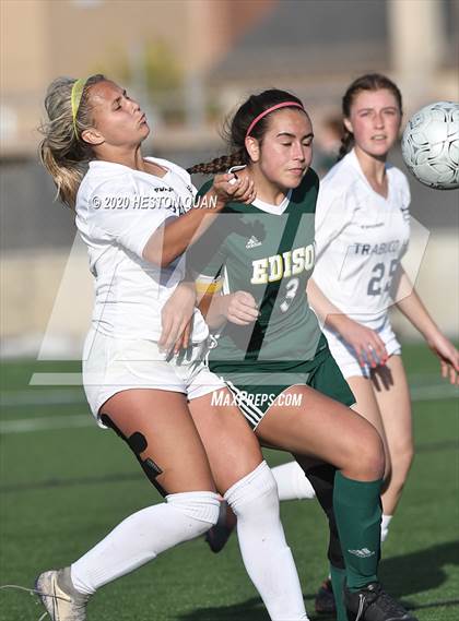 Thumbnail 2 in Edison vs. Trabuco Hills (CIF-SS D1 Playoff) photogallery.