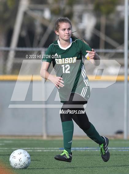 Thumbnail 2 in Edison vs. Trabuco Hills (CIF-SS D1 Playoff) photogallery.