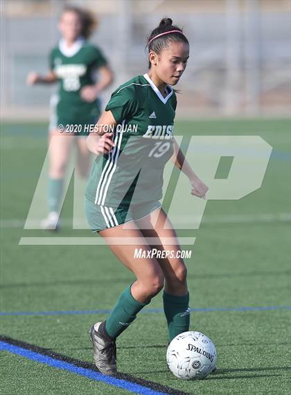 Thumbnail 2 in Edison vs. Trabuco Hills (CIF-SS D1 Playoff) photogallery.