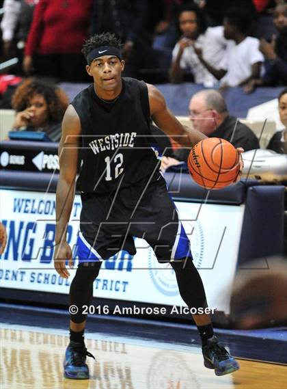 Thumbnail 1 in Westside vs. Benjamin Davis (UIL 6A Area Playoff) photogallery.