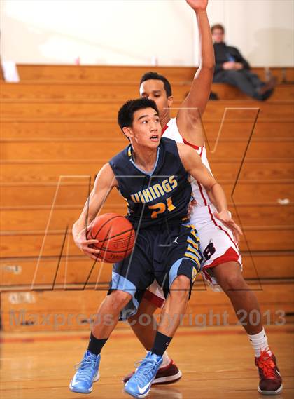Thumbnail 1 in Marina vs. Brentwood School (MaxPreps Holiday Classic) photogallery.