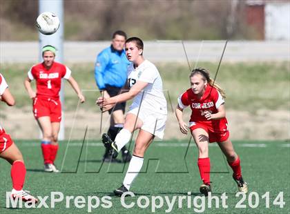 Thumbnail 3 in Cor Jesu Academy vs Pattonville (St. Louis Soccer Classic) photogallery.