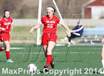 Thumbnail 1 in Cor Jesu Academy vs Pattonville (St. Louis Soccer Classic) photogallery.