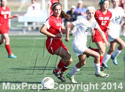 Thumbnail 1 in Cor Jesu Academy vs Pattonville (St. Louis Soccer Classic) photogallery.