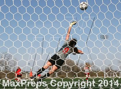 Thumbnail 1 in Cor Jesu Academy vs Pattonville (St. Louis Soccer Classic) photogallery.