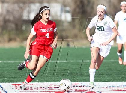 Thumbnail 1 in Cor Jesu Academy vs Pattonville (St. Louis Soccer Classic) photogallery.