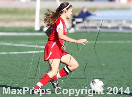 Thumbnail 1 in Cor Jesu Academy vs Pattonville (St. Louis Soccer Classic) photogallery.