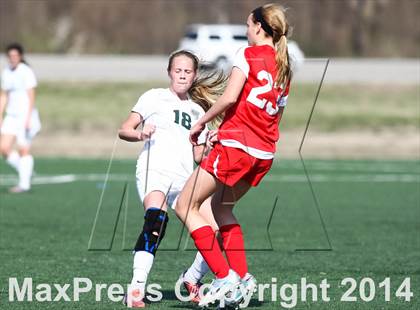 Thumbnail 1 in Cor Jesu Academy vs Pattonville (St. Louis Soccer Classic) photogallery.