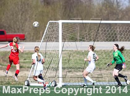 Thumbnail 1 in Cor Jesu Academy vs Pattonville (St. Louis Soccer Classic) photogallery.