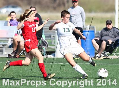 Thumbnail 3 in Cor Jesu Academy vs Pattonville (St. Louis Soccer Classic) photogallery.