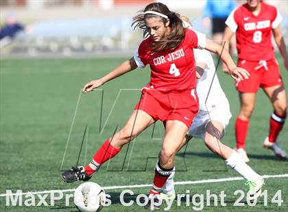 Thumbnail 1 in Cor Jesu Academy vs Pattonville (St. Louis Soccer Classic) photogallery.