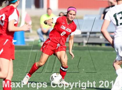 Thumbnail 3 in Cor Jesu Academy vs Pattonville (St. Louis Soccer Classic) photogallery.