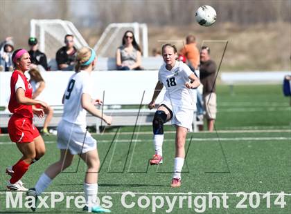 Thumbnail 3 in Cor Jesu Academy vs Pattonville (St. Louis Soccer Classic) photogallery.