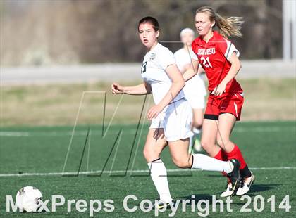 Thumbnail 1 in Cor Jesu Academy vs Pattonville (St. Louis Soccer Classic) photogallery.