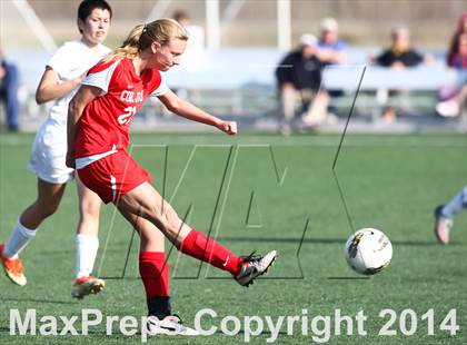 Thumbnail 2 in Cor Jesu Academy vs Pattonville (St. Louis Soccer Classic) photogallery.