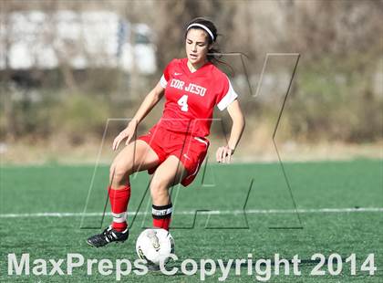 Thumbnail 1 in Cor Jesu Academy vs Pattonville (St. Louis Soccer Classic) photogallery.