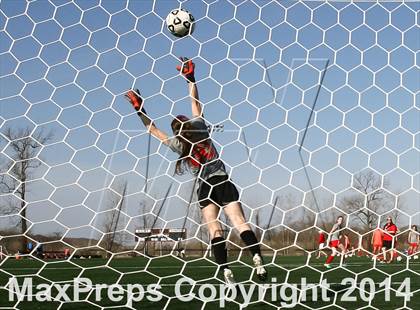 Thumbnail 3 in Cor Jesu Academy vs Pattonville (St. Louis Soccer Classic) photogallery.