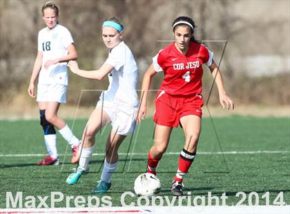 Thumbnail 1 in Cor Jesu Academy vs Pattonville (St. Louis Soccer Classic) photogallery.