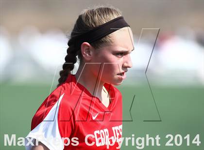 Thumbnail 3 in Cor Jesu Academy vs Pattonville (St. Louis Soccer Classic) photogallery.