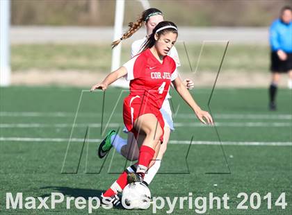 Thumbnail 3 in Cor Jesu Academy vs Pattonville (St. Louis Soccer Classic) photogallery.