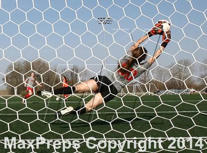 Thumbnail 2 in Cor Jesu Academy vs Pattonville (St. Louis Soccer Classic) photogallery.