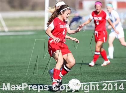 Thumbnail 2 in Cor Jesu Academy vs Pattonville (St. Louis Soccer Classic) photogallery.