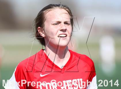 Thumbnail 1 in Cor Jesu Academy vs Pattonville (St. Louis Soccer Classic) photogallery.