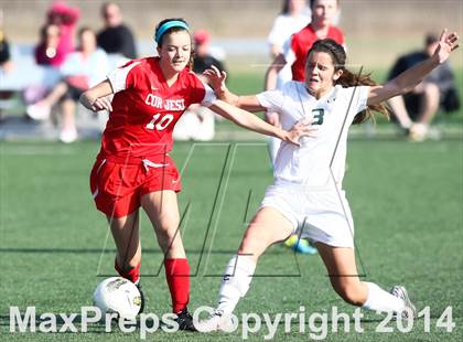 Thumbnail 3 in Cor Jesu Academy vs Pattonville (St. Louis Soccer Classic) photogallery.