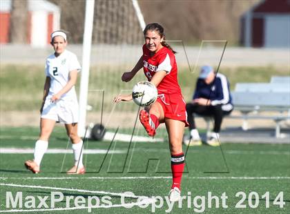 Thumbnail 2 in Cor Jesu Academy vs Pattonville (St. Louis Soccer Classic) photogallery.